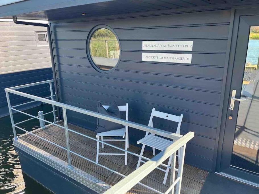 Hausboot Fritz Im Wangermeer Schillig Exterior photo